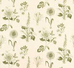 Roseraie Sage Tkanina