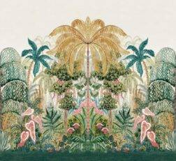 Mombasa  Tropical Tapeta Panel 300cm